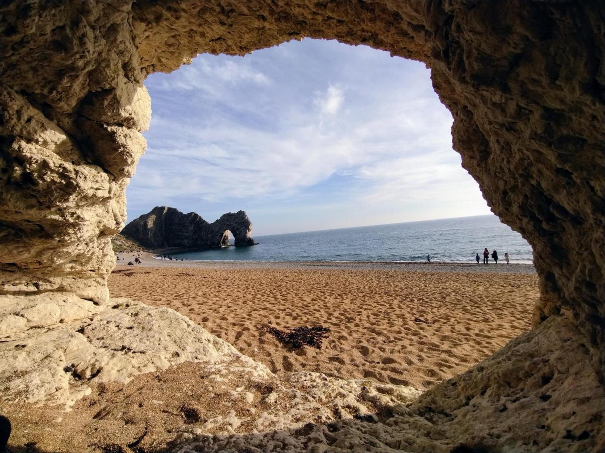 Emma'S Sea View 2-Bedroom Caravan At Durdle Door Near Wareham Dorset West Lulworth Ngoại thất bức ảnh