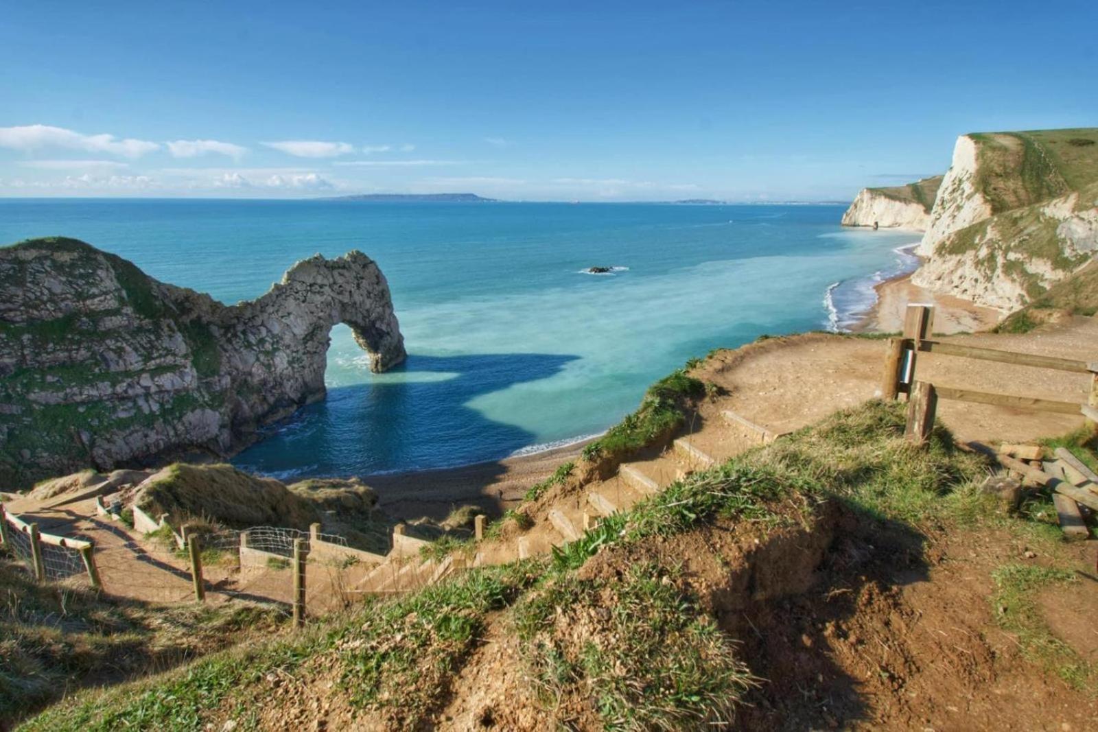 Emma'S Sea View 2-Bedroom Caravan At Durdle Door Near Wareham Dorset West Lulworth Ngoại thất bức ảnh