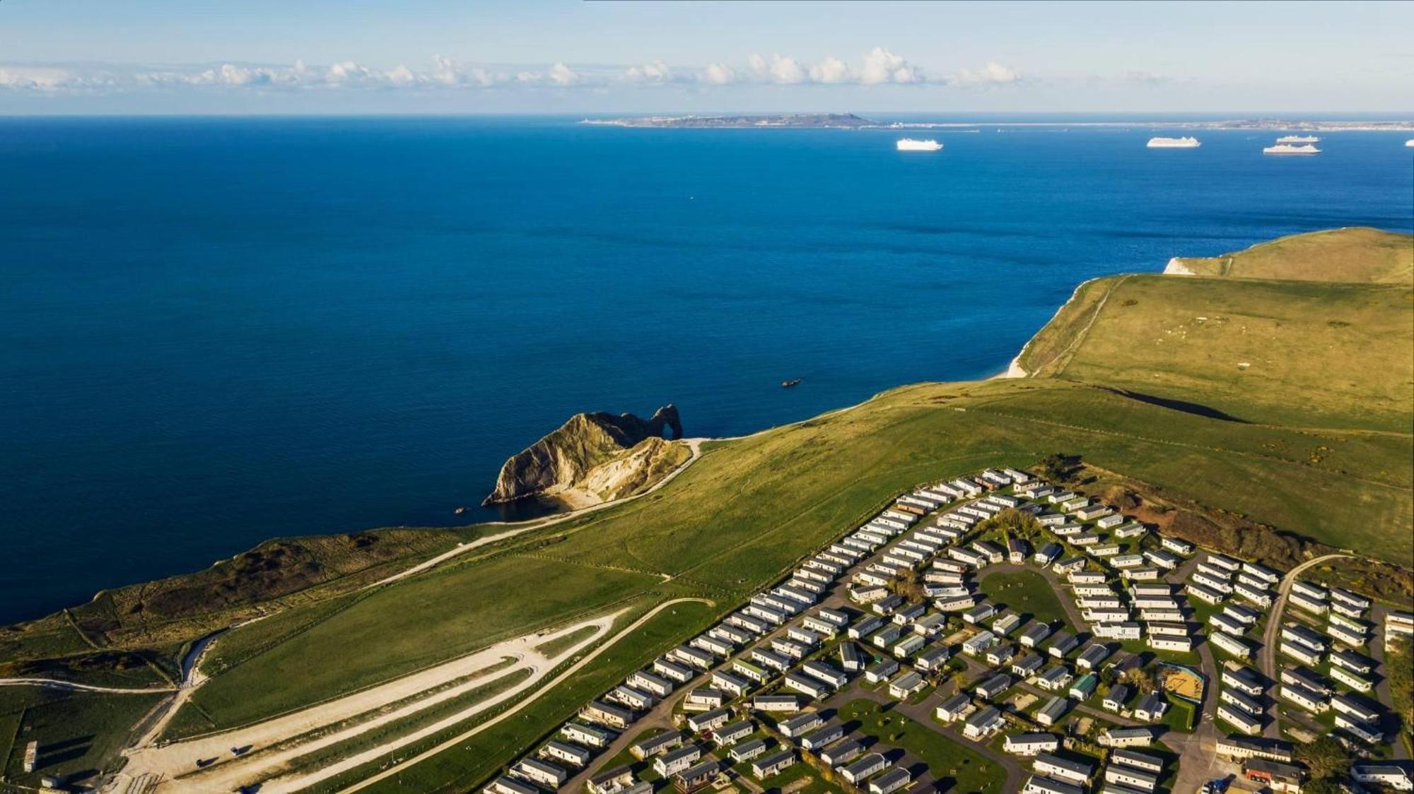 Emma'S Sea View 2-Bedroom Caravan At Durdle Door Near Wareham Dorset West Lulworth Ngoại thất bức ảnh